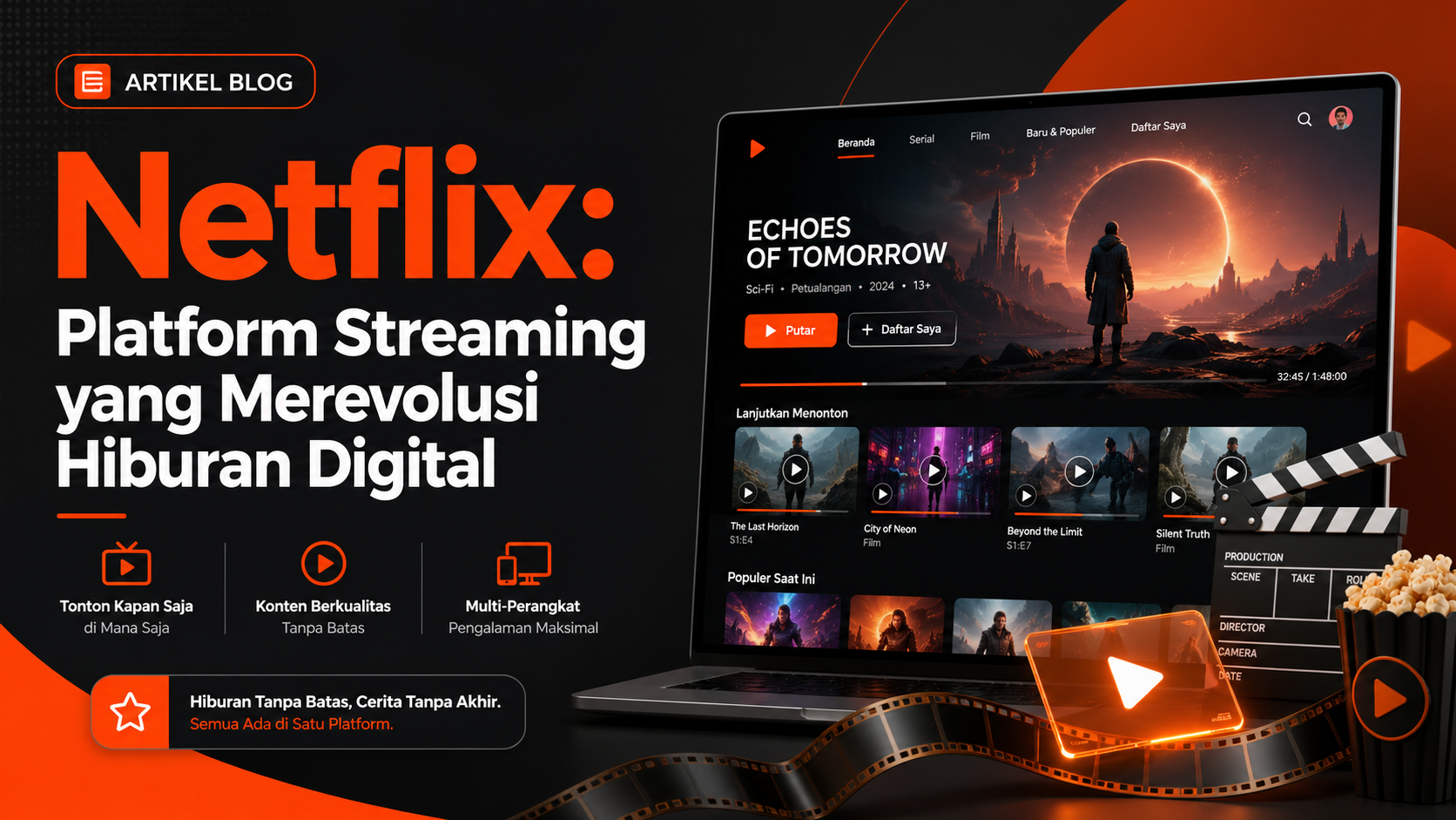 Netflix: Platform Streaming yang Merevolusi Hiburan Digital
